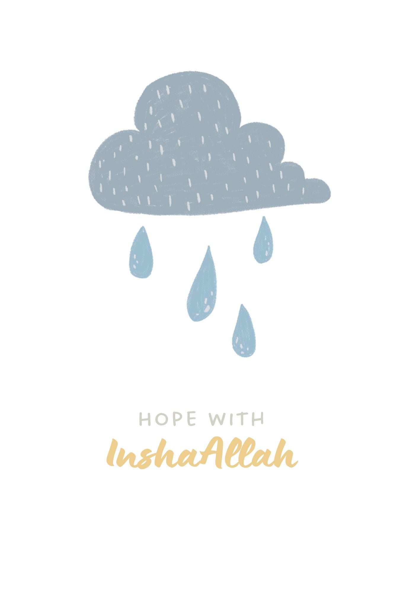 Bismillah Alhamdulillah Posterset für Kinder