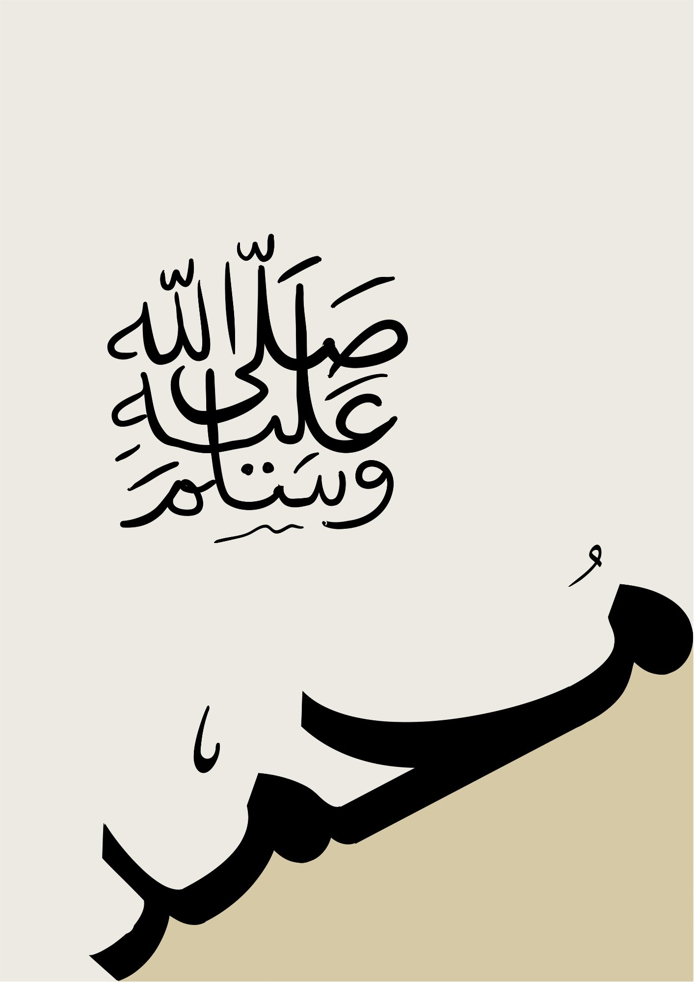 Prophet Muhammad saw Poster