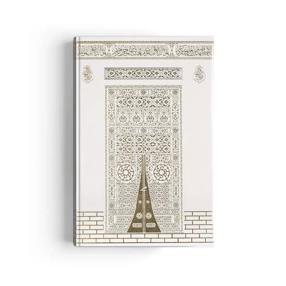Koran mit Kaaba-Motiv weiß