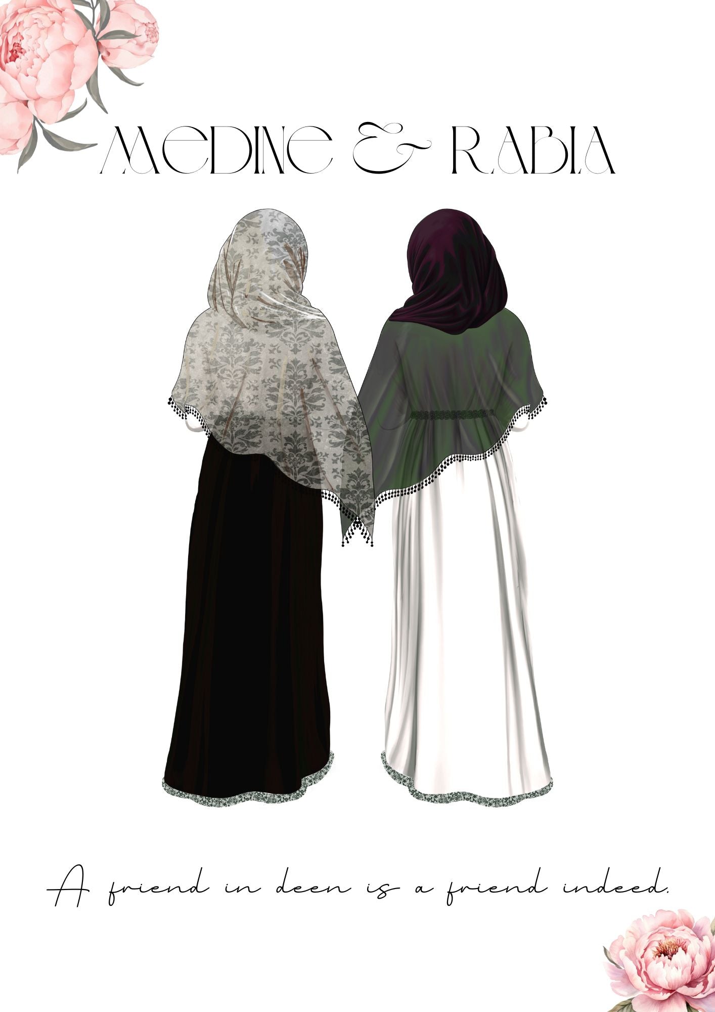 Hijabi Best Friend Poster