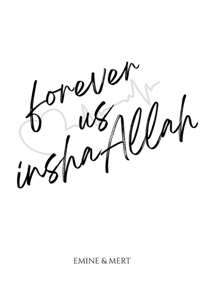 Forever us inshaAllah Poster