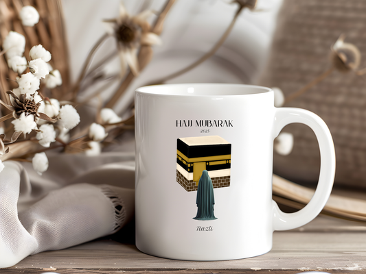 Hajj Mubarak Tasse für Frauen