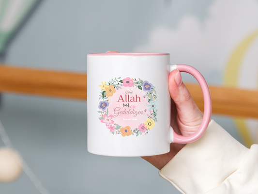 Allah liebt die Geduldigen Tasse