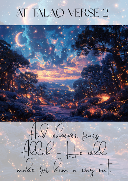 Surah Al Talaq Poster