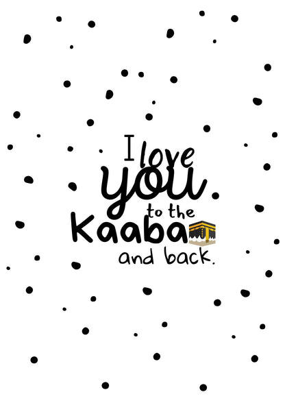 I love you to the kaaba and back Poster