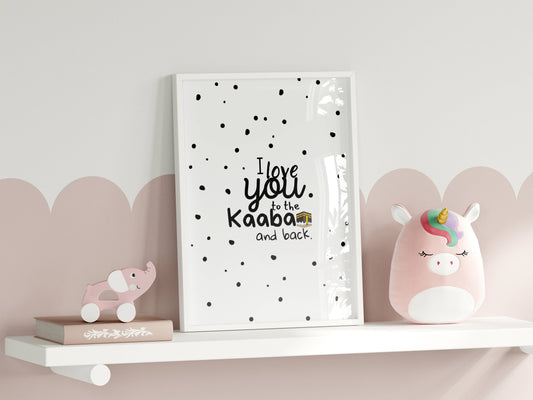 I love you to the kaaba and back Poster
