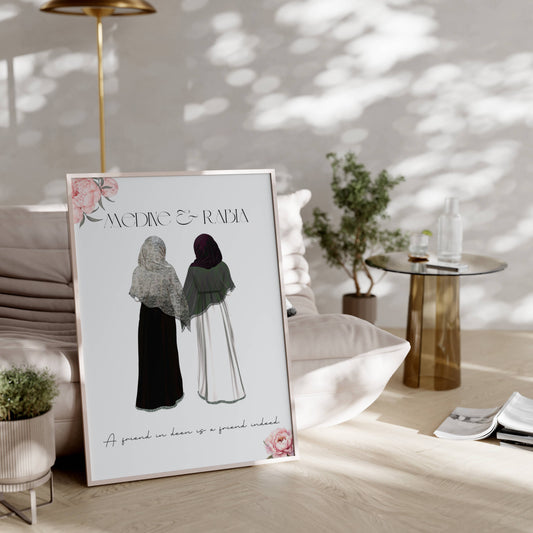 Hijabi Best Friend Poster