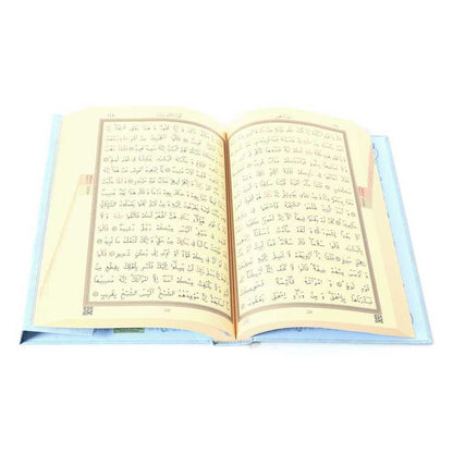 Koran in blau-gold